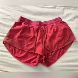 Lululemon pink hottie hot shorts